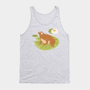 Toad Flower Hand drawn Tank Top